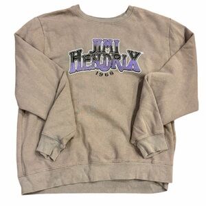 Jimi Hendrix Modern Crewneck XL in taupe